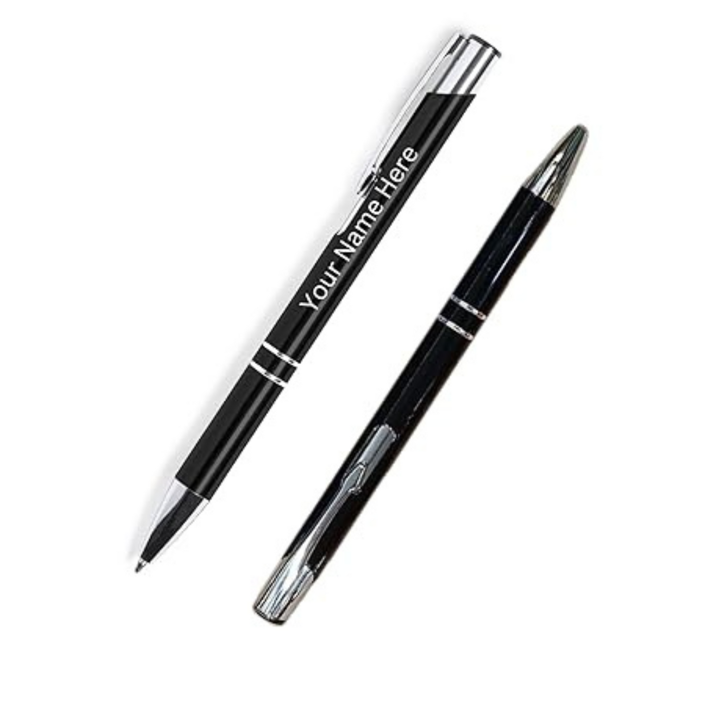 Personalised Business, Travelling Gift Set with Notebook, Keychain and Pen, Black