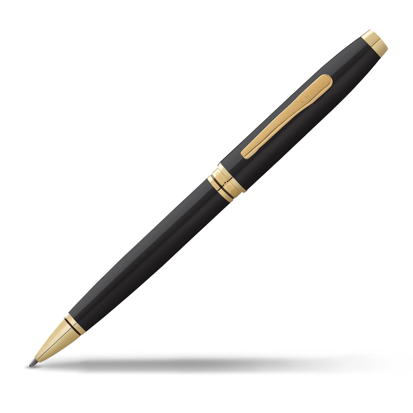 Cross Coventry AT0662-11 Ballpoint Pen – Black Lacquer with Gold Tone Accents