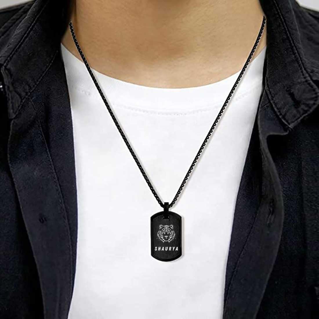 Personalised Name Pendant Valentines Gift