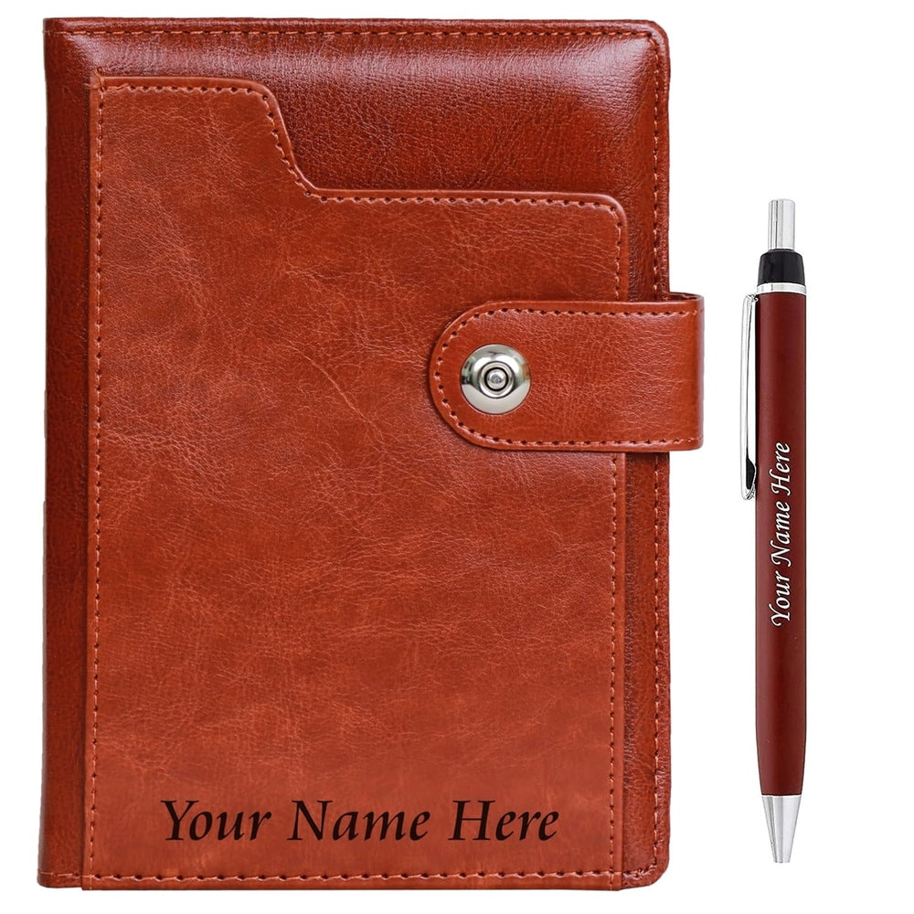 Diary with Pouch & Metal Pen, Gift Box