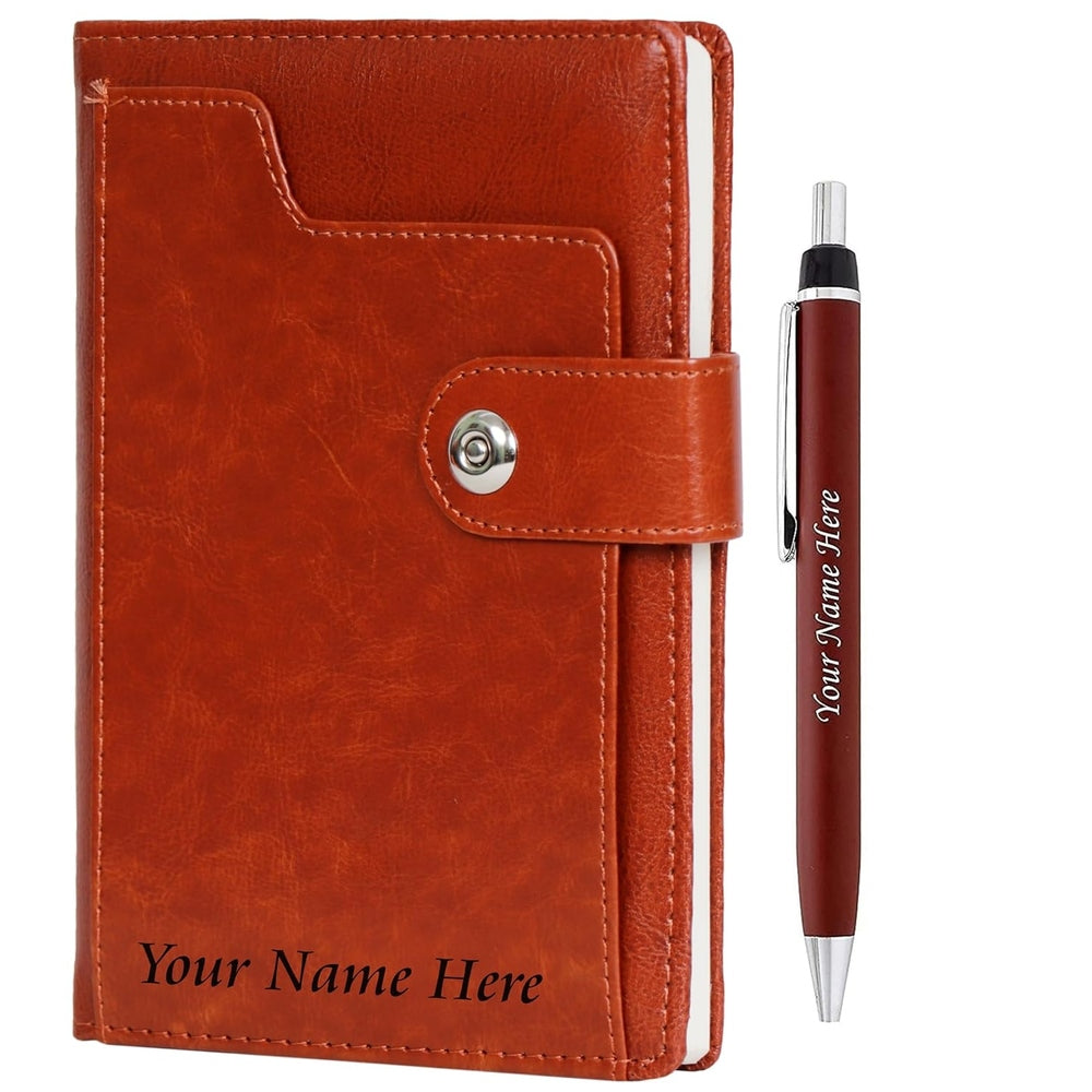 Diary with Pouch & Metal Pen, Gift Box