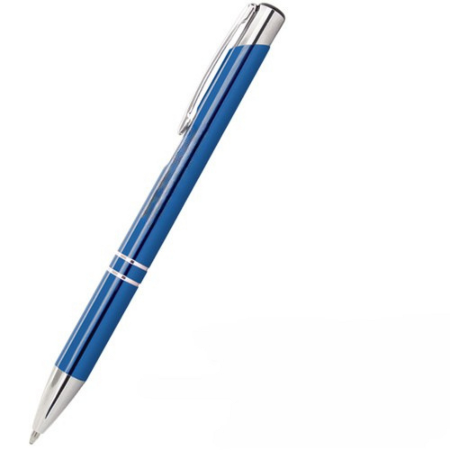 Personalized Blue Notebook and Blue Tick Pen Combo.