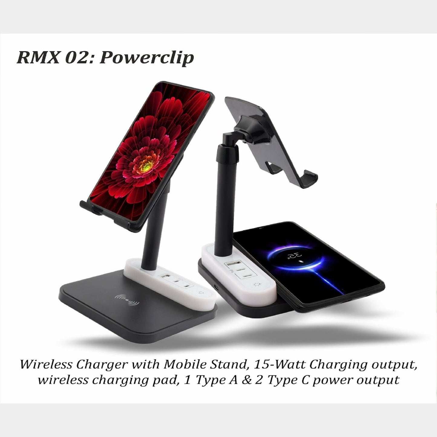 Power Up in Style – RMX 02: Power clip with USB & Type C Outputs