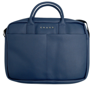 Personalized CROSS JILOZ PRIME BRIEFCASE- Navy Blue (WITH TROLLEY STRAP) (Copy)