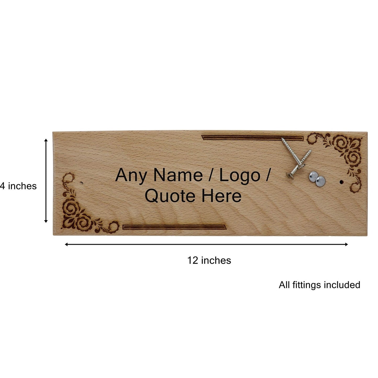 Door Name Plate for Home / Office