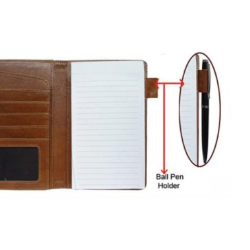 CrownLit Travel Organizer with Passport and Card Holders, Notepad, 7 Slots, Soft PU Material, 6.9 x 4.5 inches