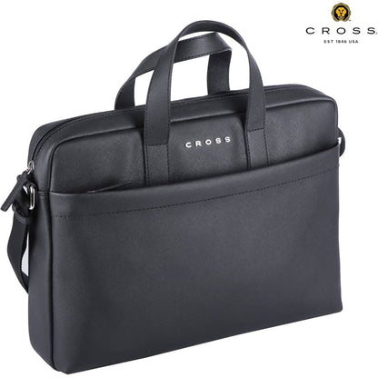Personalized Asgard 14" Slim Briefcase - Black