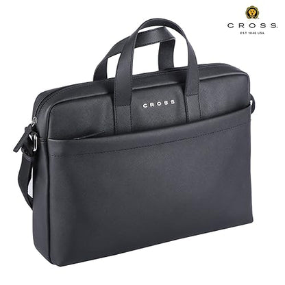 Personalized Asgard 14" Slim Briefcase - Black