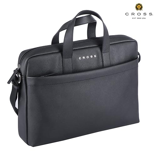 Personalized Asgard 14" Slim Briefcase - Black