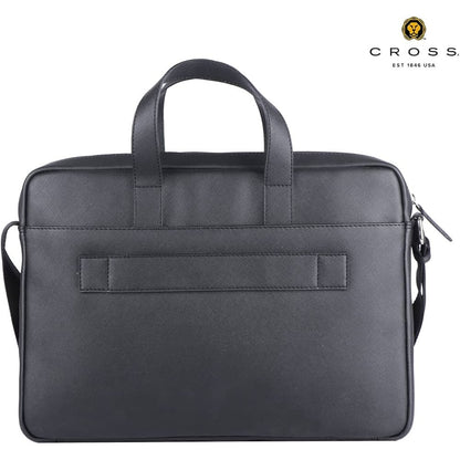 Personalized Asgard 14" Slim Briefcase - Black