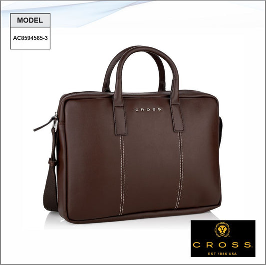 Personalized CROSS CLASSY BREIFCASE-BROWN
