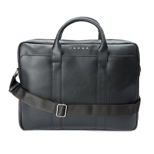 Personalized CROSS JILOZ PRIME BRIEFCASE- BLACK (WITH TROLLEY STRAP)
