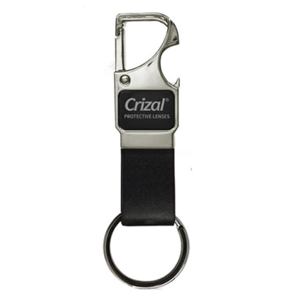 Personalised Metal Keychain with Bottle Opener, Pack of 10, Black Leather Loop, 10 cm x 3.3 cmz