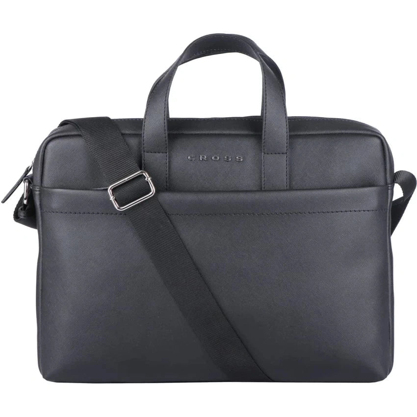 Personalized Asgard 14" Slim Briefcase - Black
