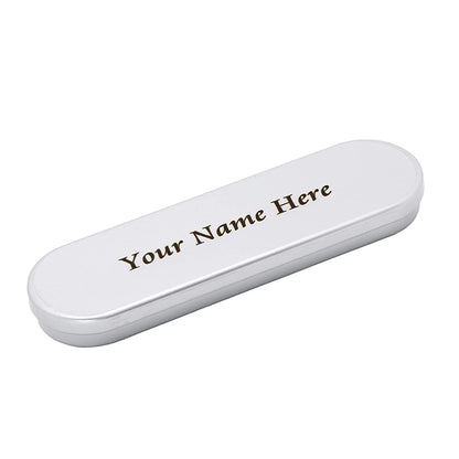Personalised Metal Pen & Metal Box