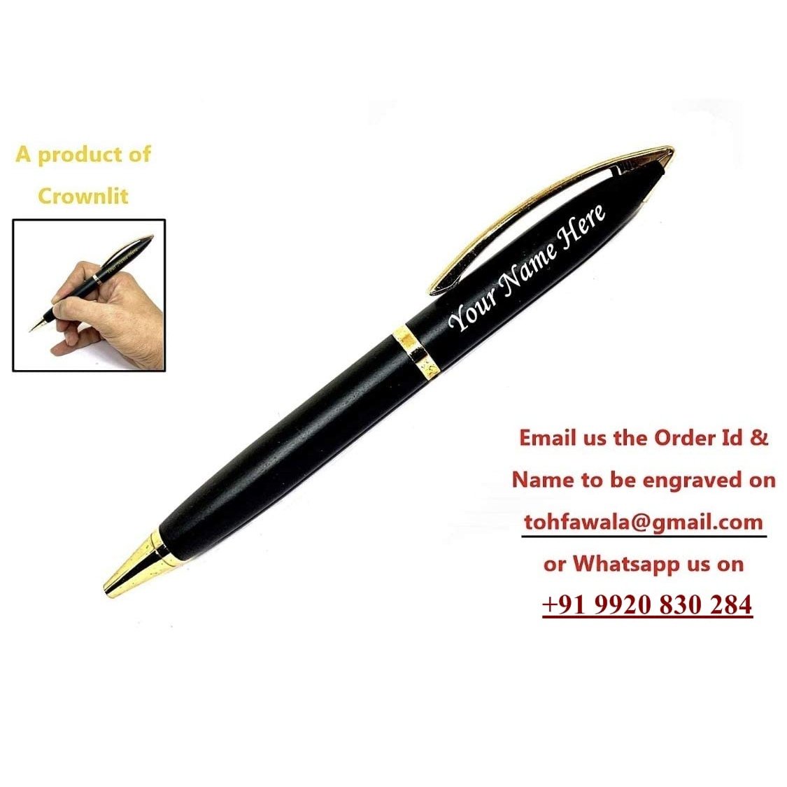 Gold Clip Imported Ball Pen
