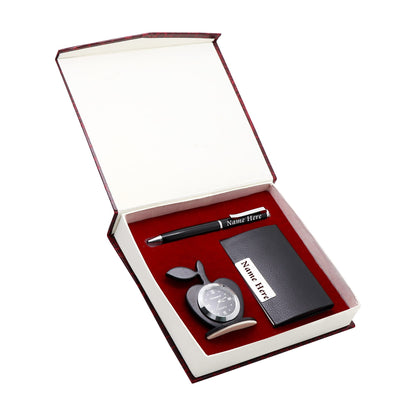 Gift Combo 3 in 1 with Clock,Pen & Watch