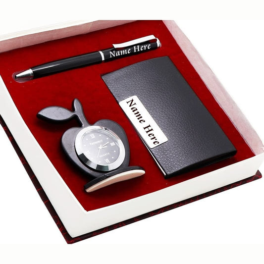 Gift Combo 3 in 1 with Clock,Pen & Watch