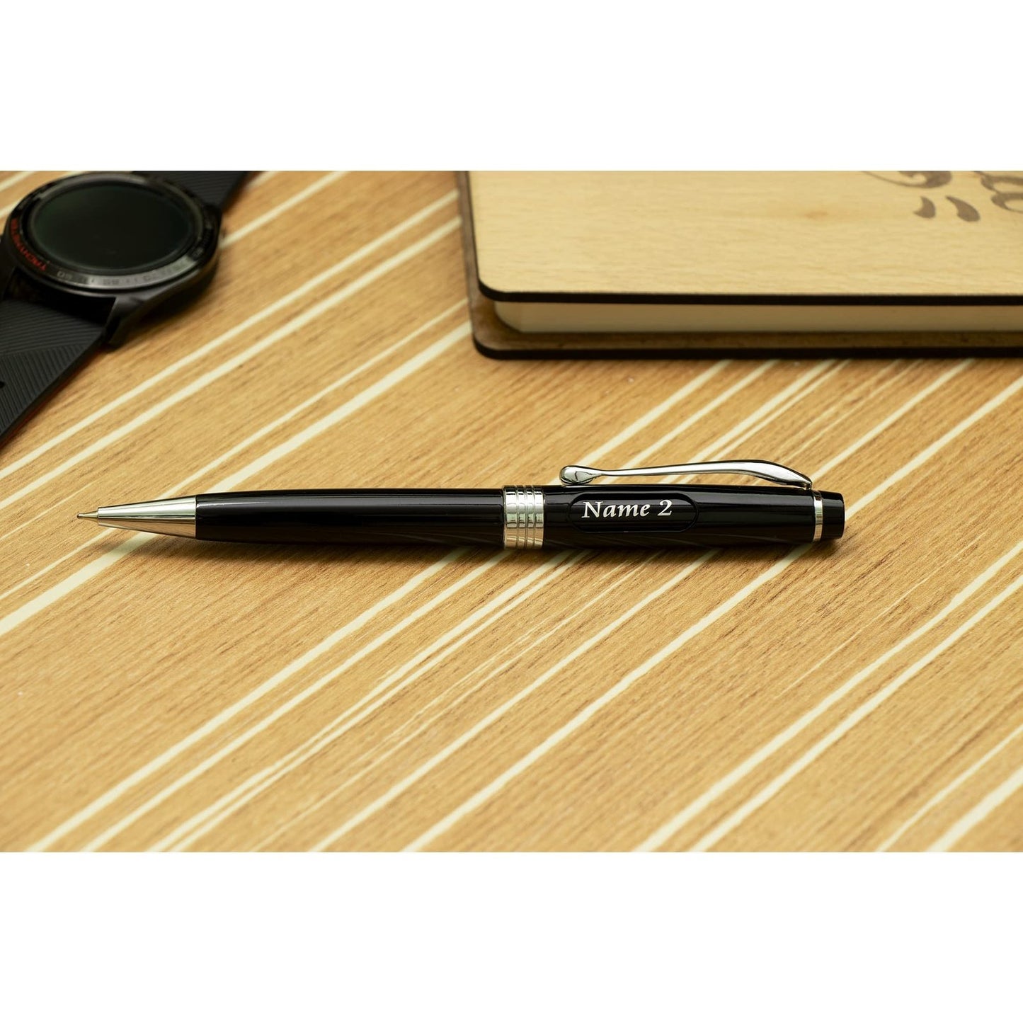 Surprise Pen with 2 Names in 1