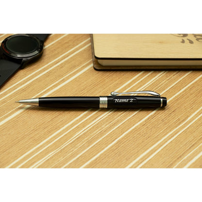 Surprise Pen with 2 Names in 1