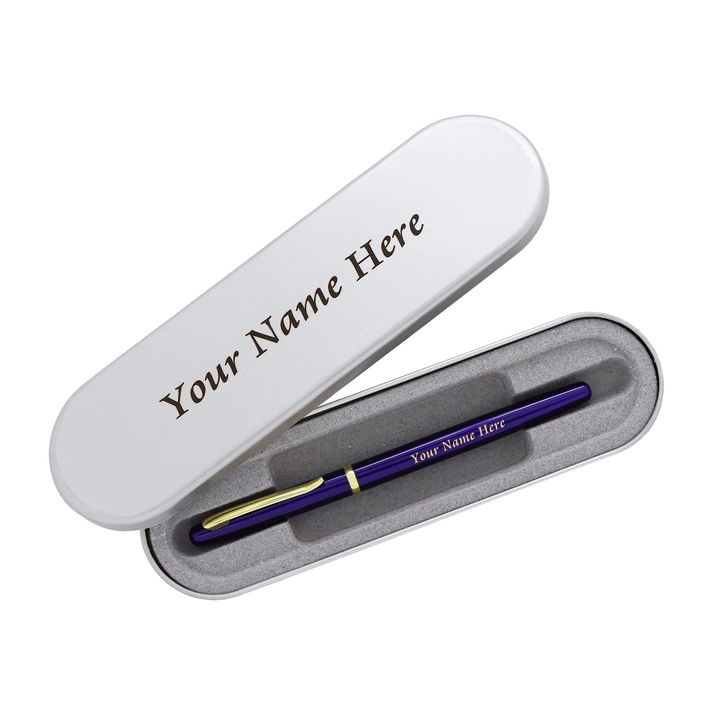 Personalised Metal Pen & Metal Box