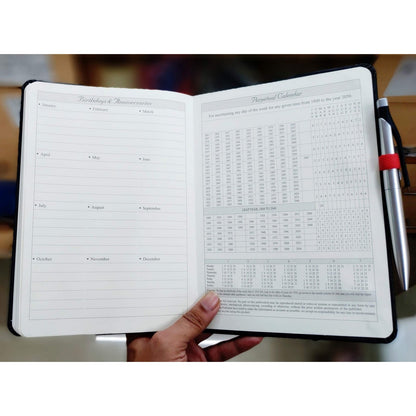 Crownlit Notes Diary A5 Size with lock