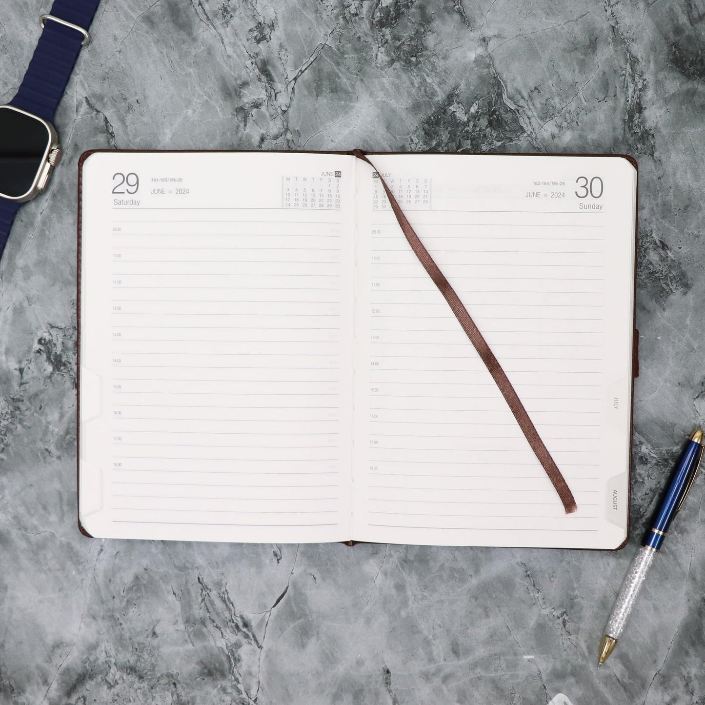 New Year 2024 Diary with Lock