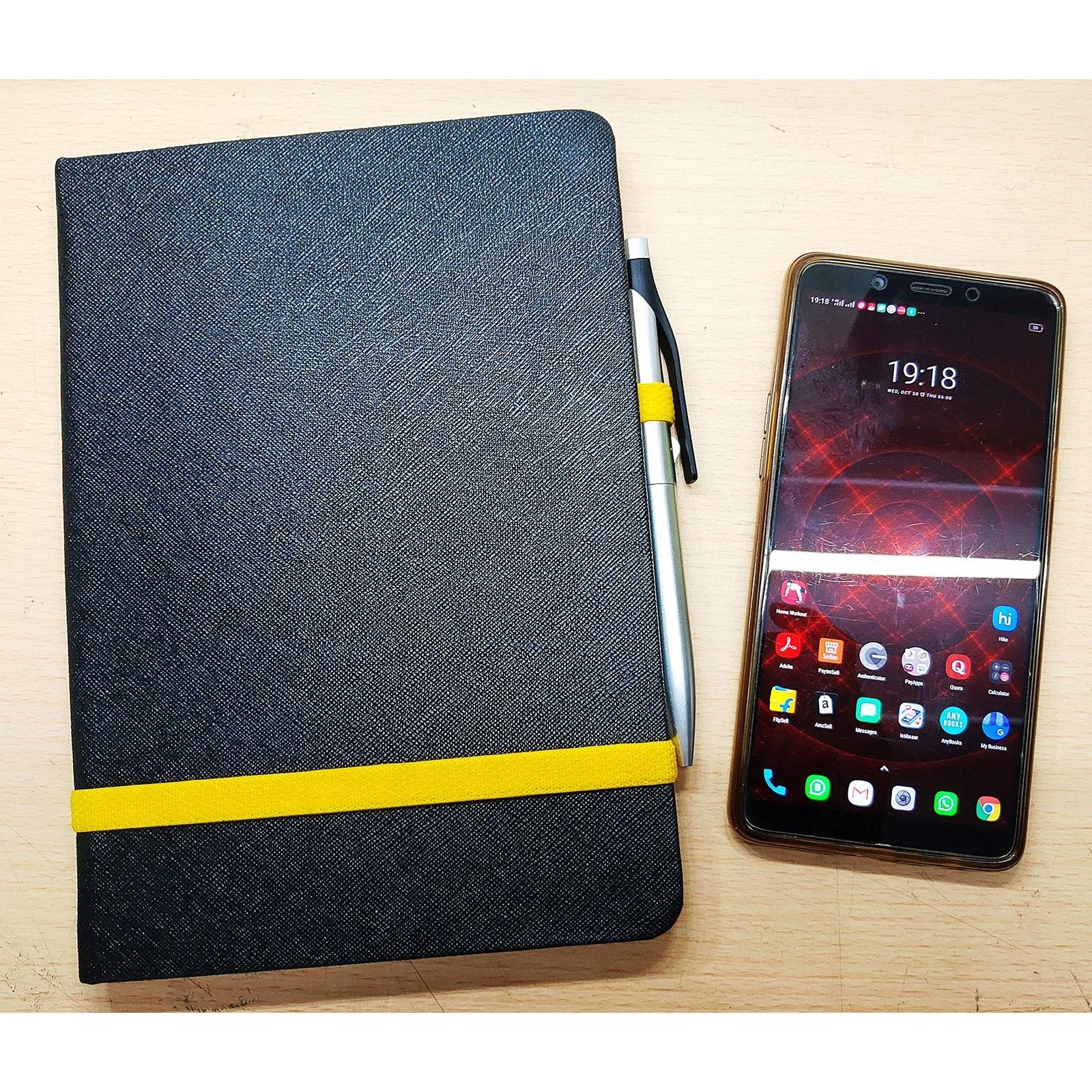 Crownlit Notes Diary A5 Size with lock